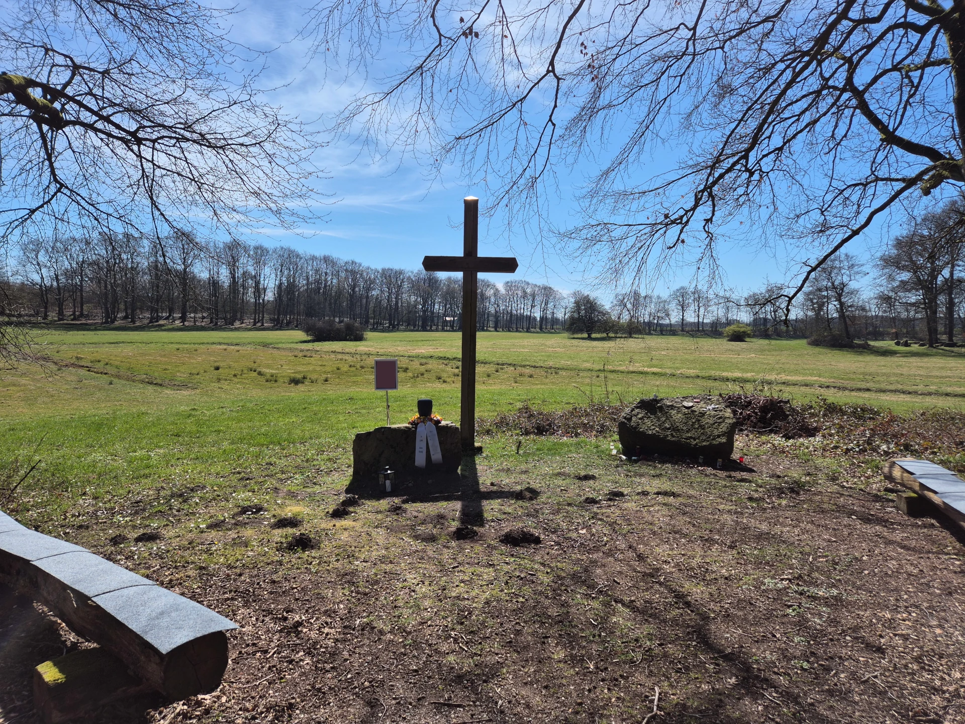 Trauerfeier im Ruheforst Bothkamp
